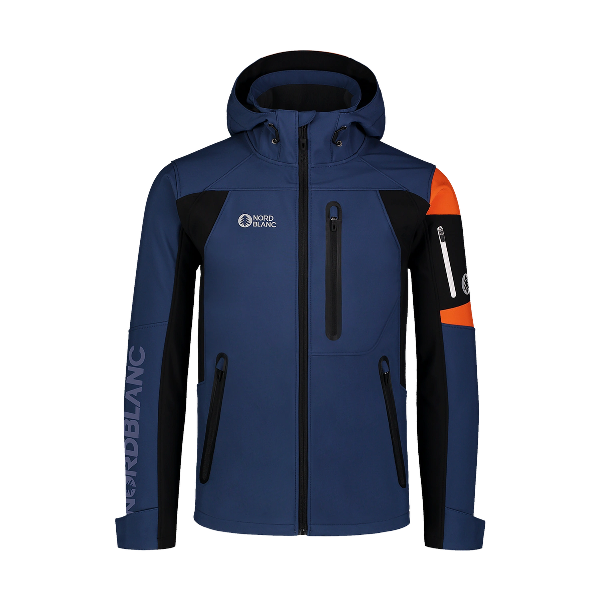 Softshell jacket with fleece men's - DISCOVERY blue
