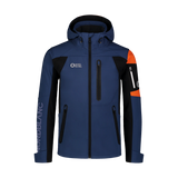 Softshell jacket with fleece men's - DISCOVERY blue