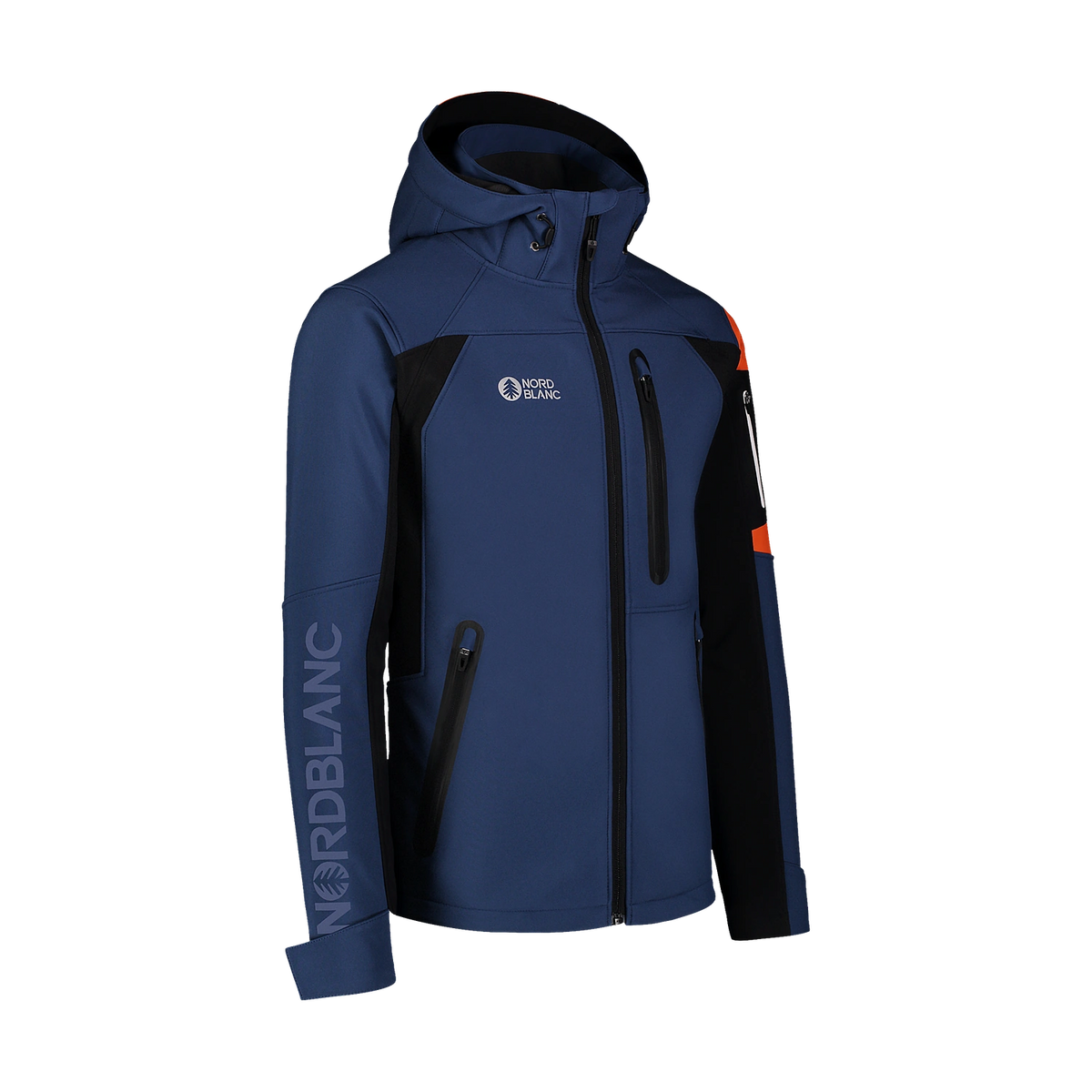 Softshell jacket with fleece men's - DISCOVERY blue – image 2