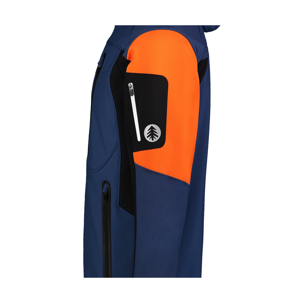 Softshell jacket with fleece men's - DISCOVERY blue – image 6