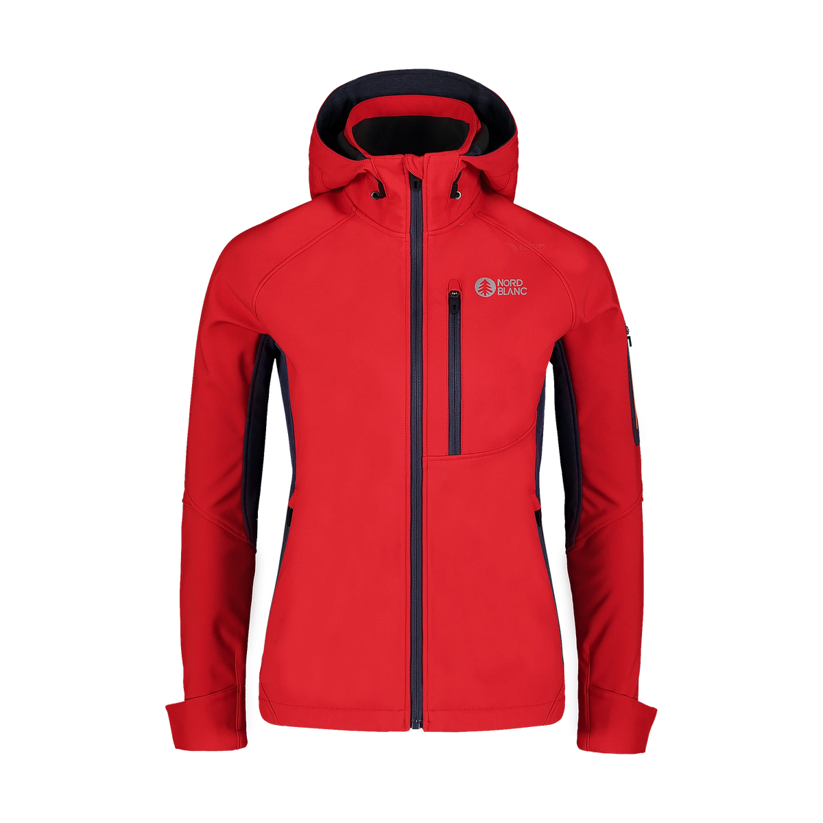 Softshell jacket with fleece women's - CHUNG red