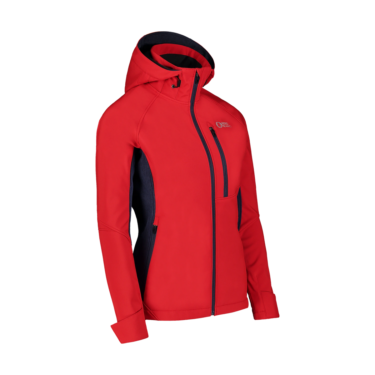 Softshell jacket with fleece women's - CHUNG red – image 2