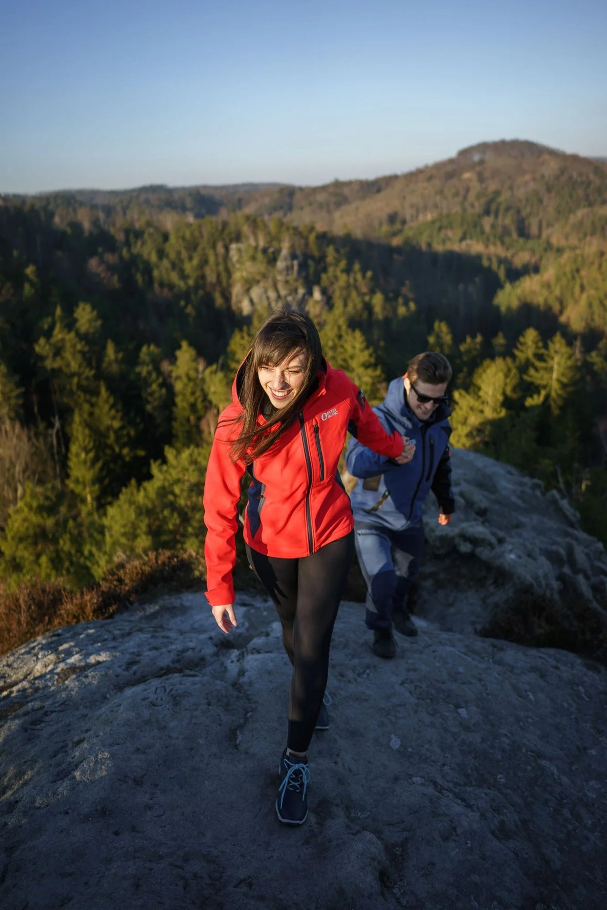 Softshell jacket with fleece women's - CHUNG red – image 4