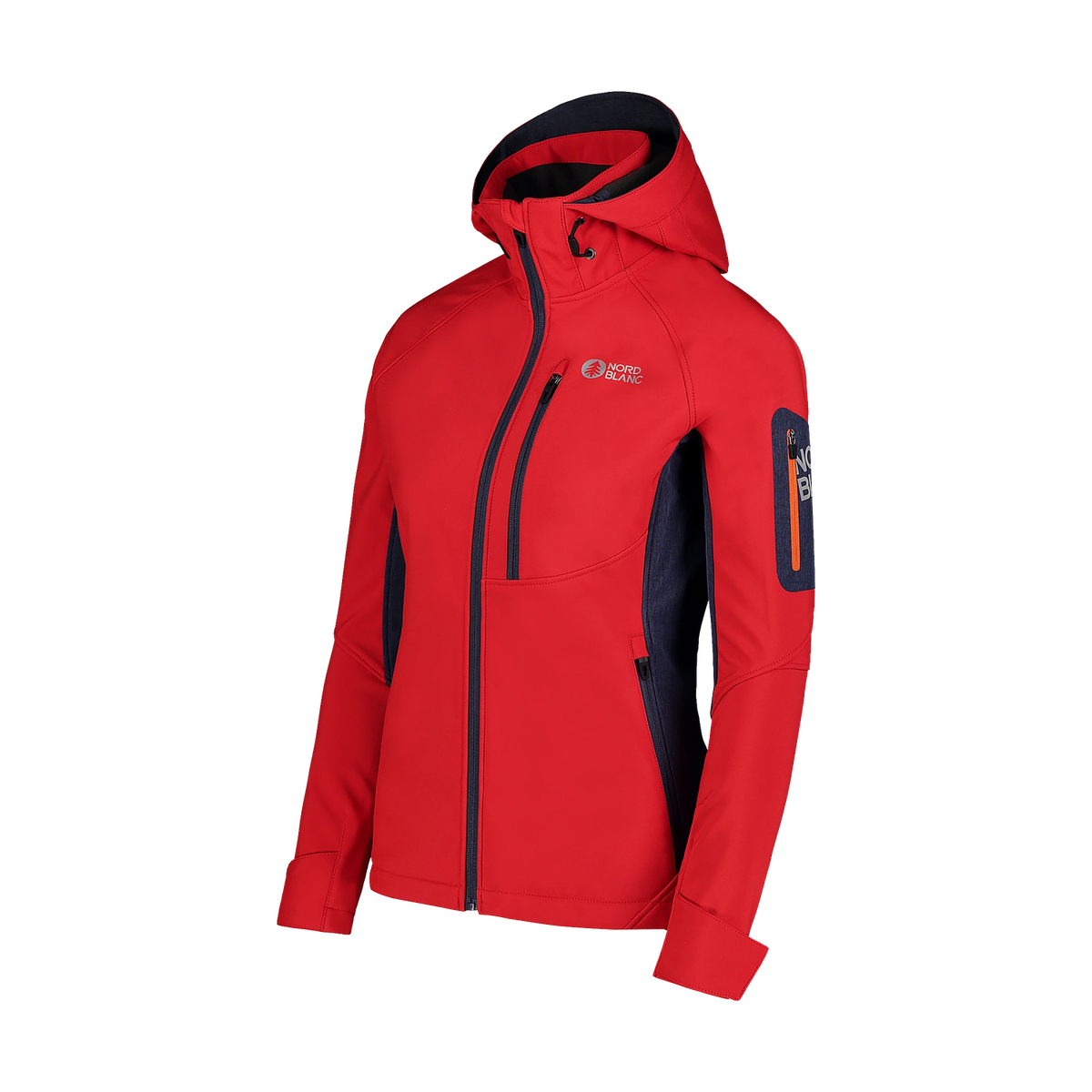 Softshell jacket with fleece women's - CHUNG red – image 7