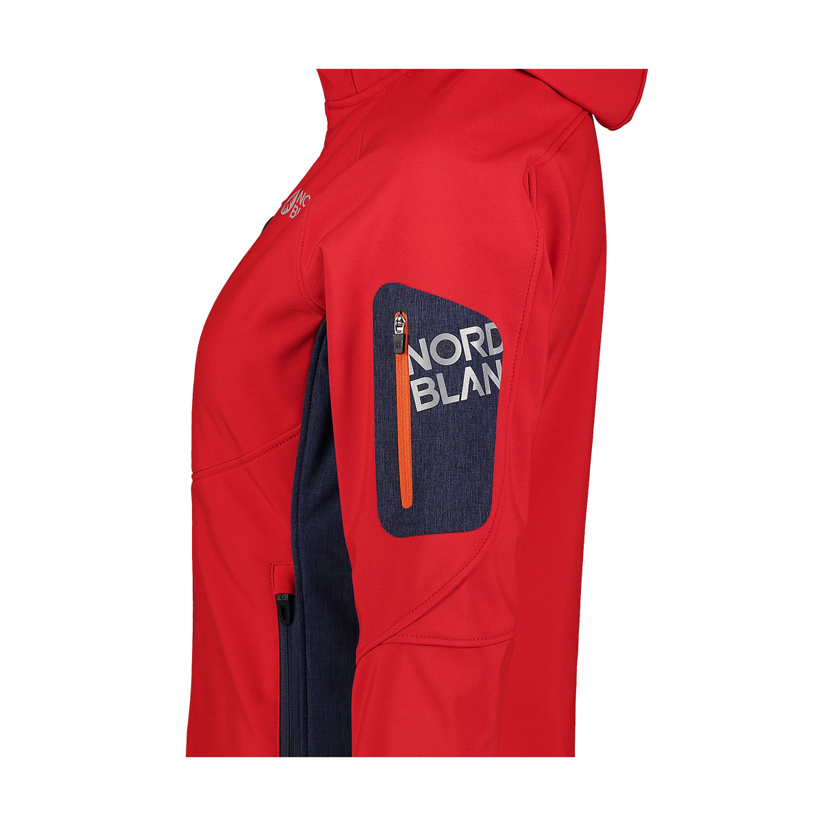 Softshell jacket with fleece women's - CHUNG red – image 8