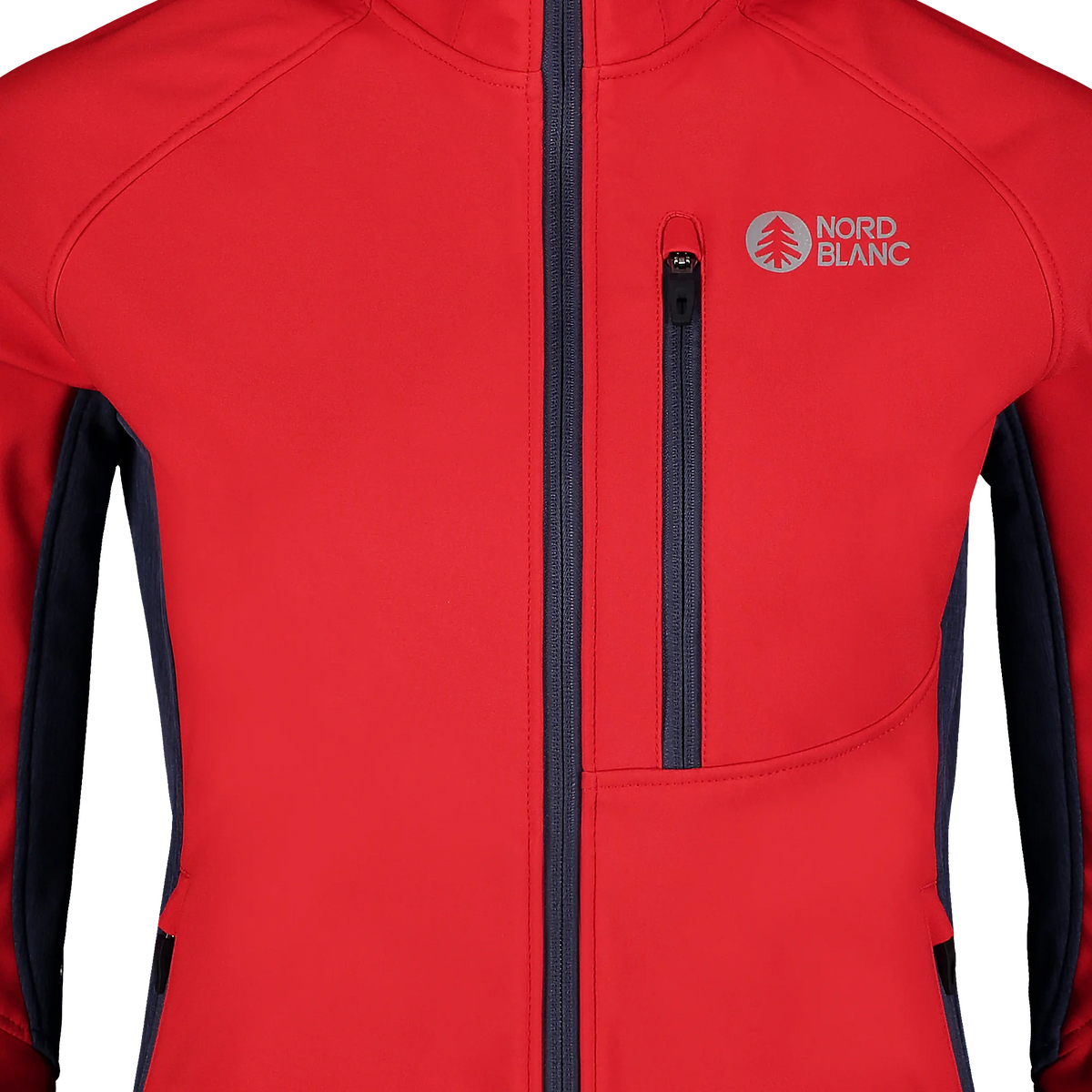 Softshell jacket with fleece women's - CHUNG red – image 10