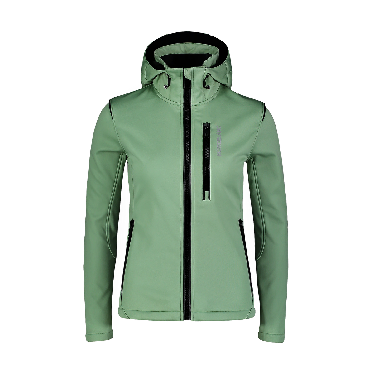 Fleece Gefüttert Softshelljacke Damen - BRILIANCE grün