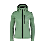 Fleece Gefüttert Softshelljacke Damen - BRILIANCE grün