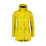 Softshell parka with fleece women's - TEXTURE yellow