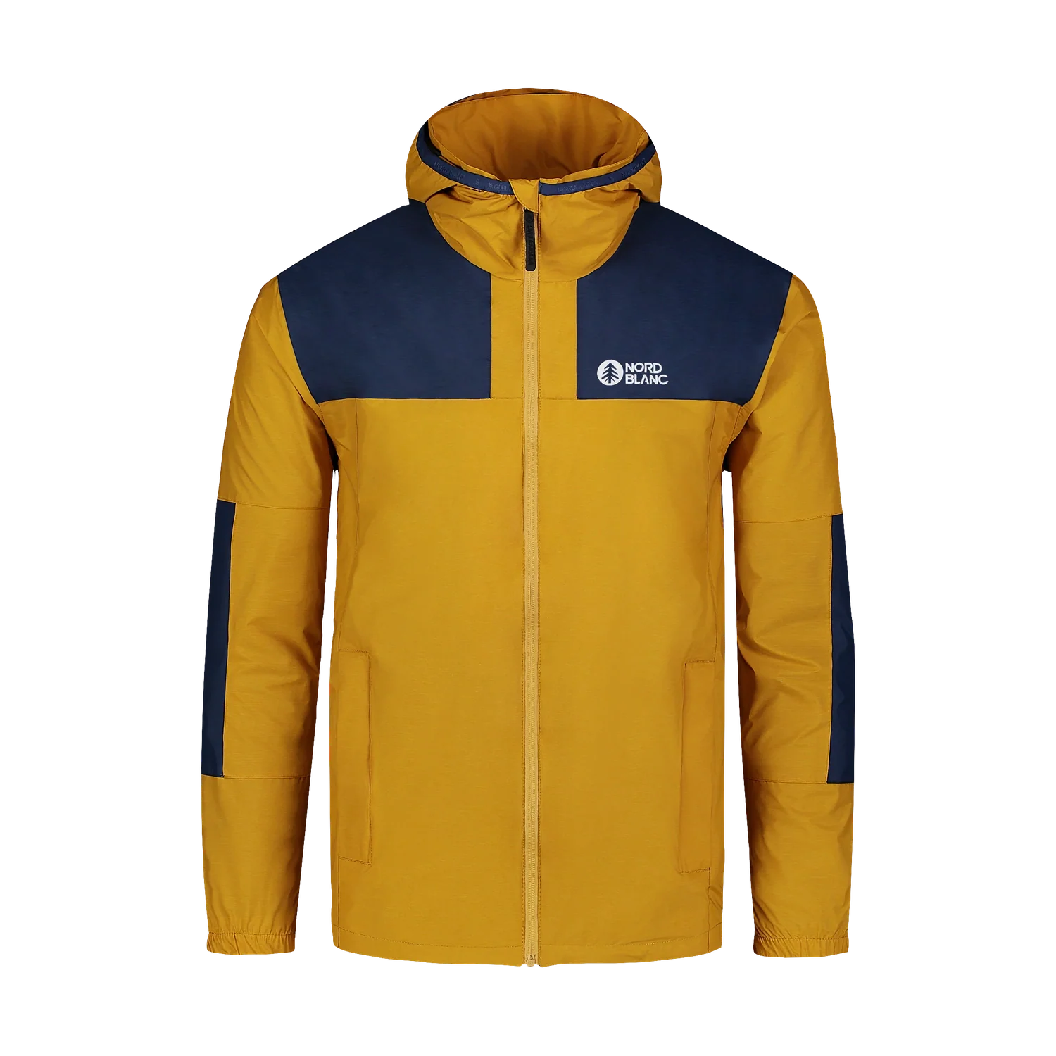 Light spring- autumn jacket men's - ADVENTURER yellow-1