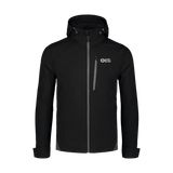 Light softshell jacket men's - SECURE black