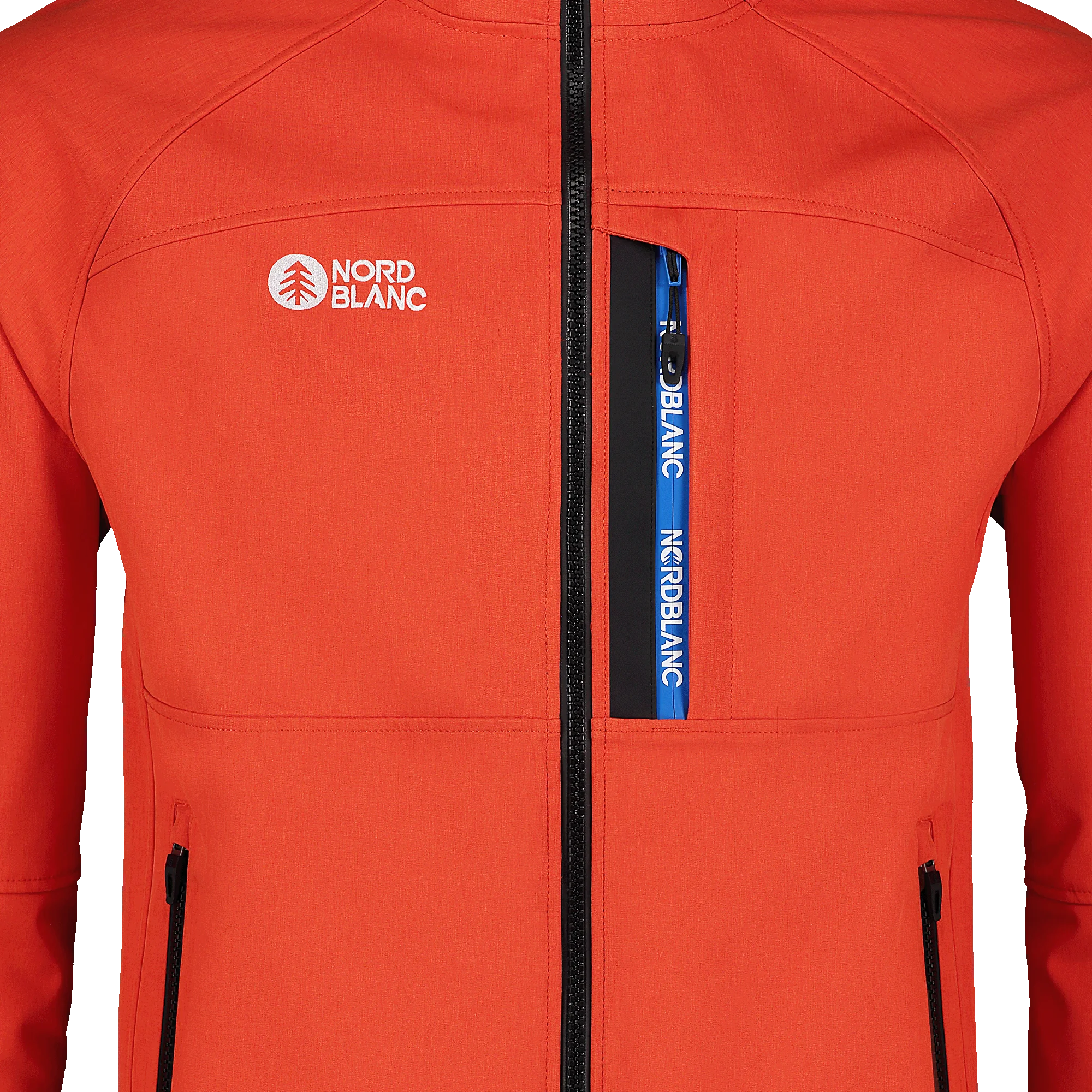 Light softshell jacket men's - GUARDIAN orange-7