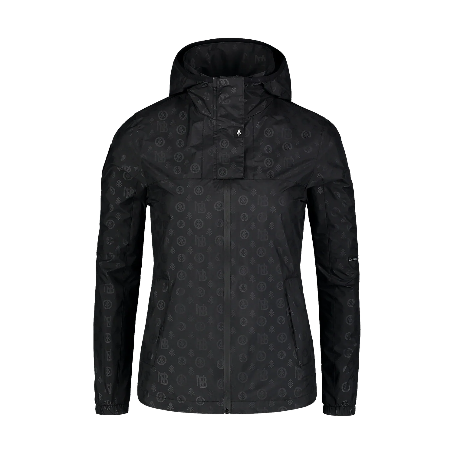 Wasserdichte Leichte- Frühling- Herbst Jacke Damen - PICTURE schwarz-1
