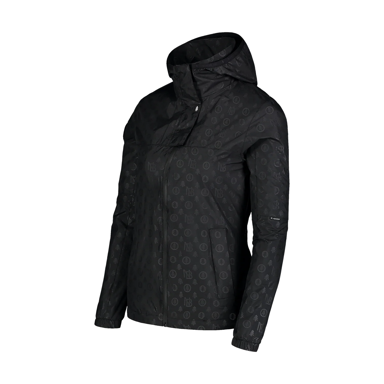 Wasserdichte Leichte- Frühling- Herbst Jacke Damen - PICTURE schwarz-3