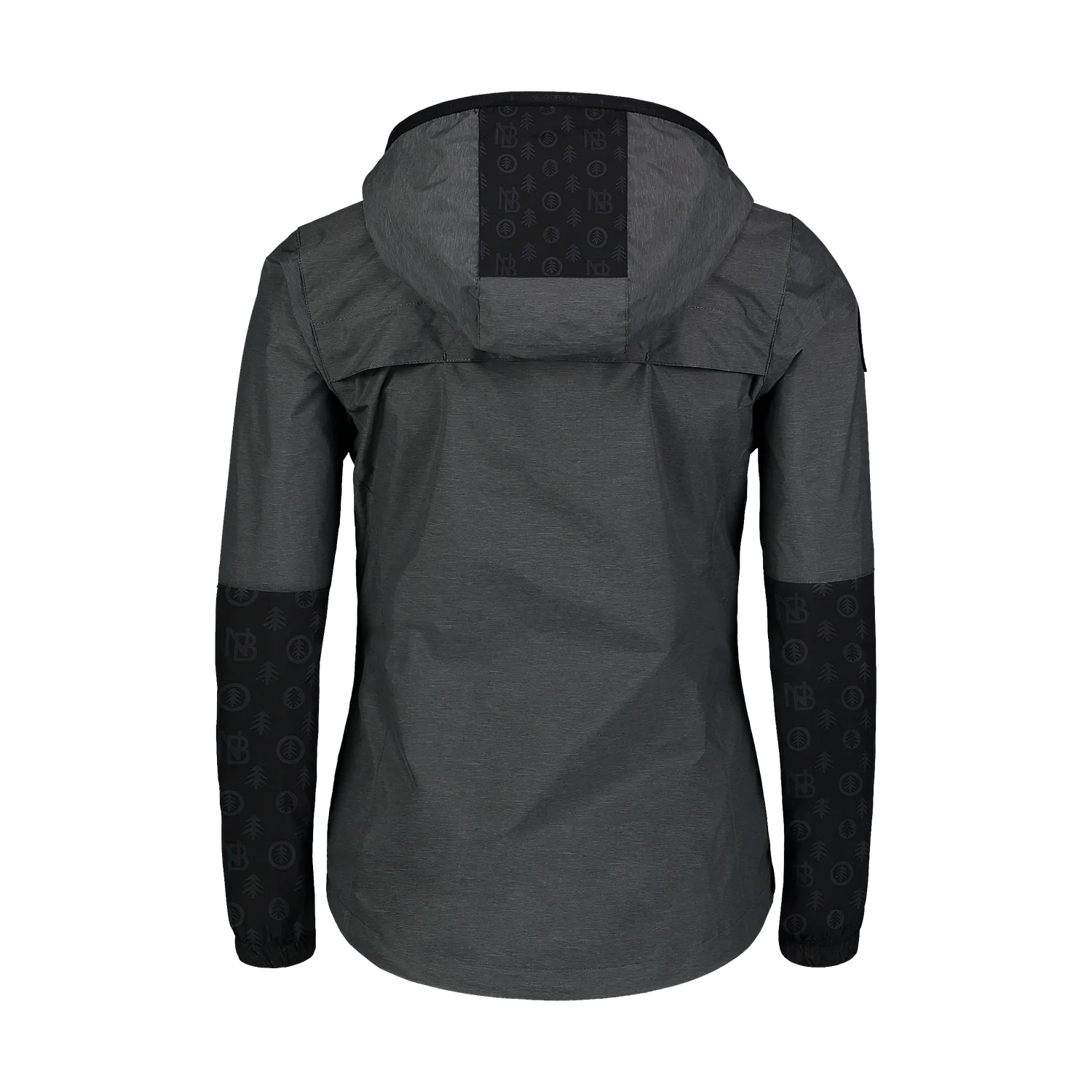 Wasserdichte Leichte- Frühling- Herbst Jacke Damen - PICTURE grau-5
