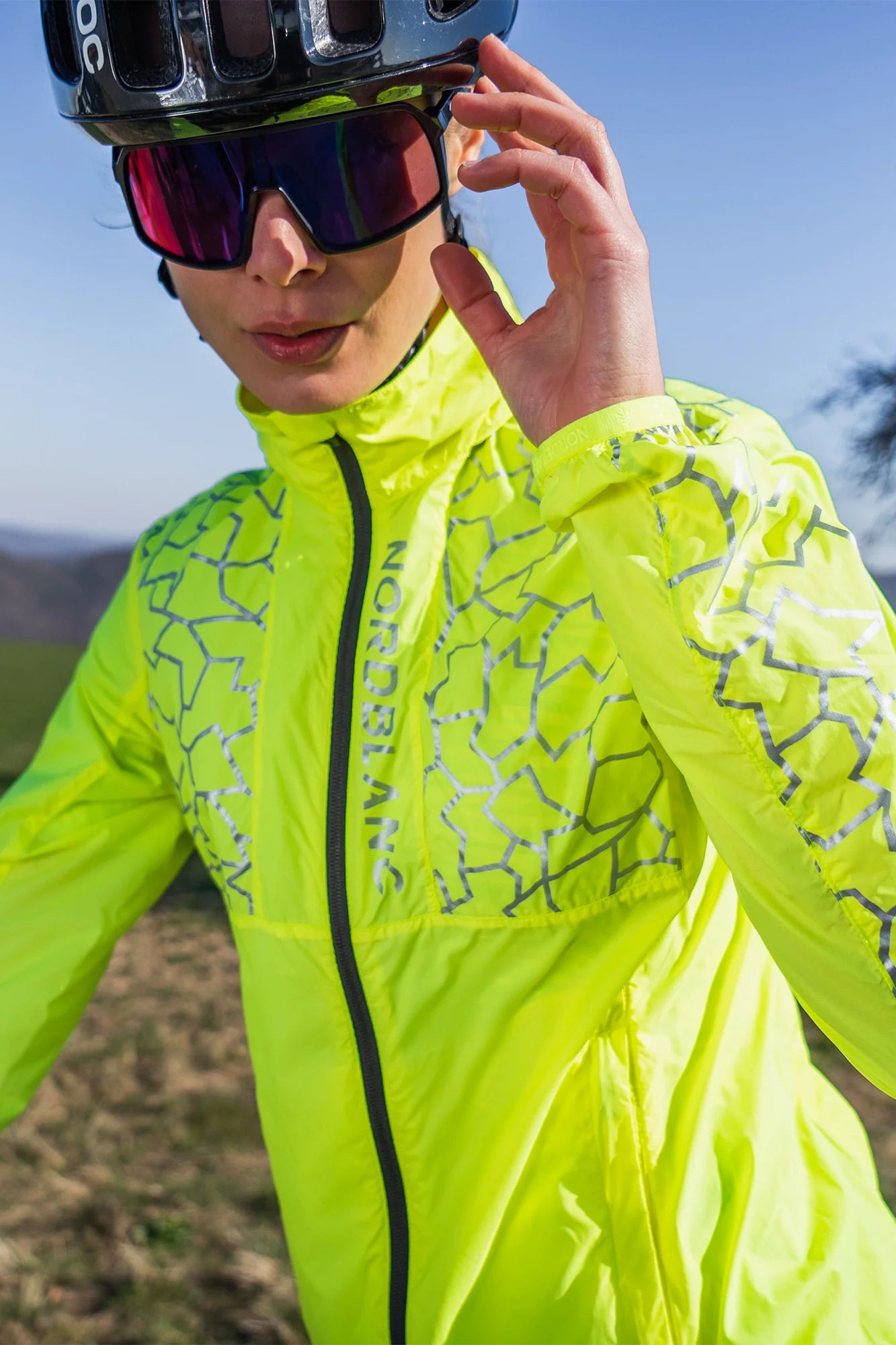 Ultra light sport jacket women's - STRIKING yellow-5