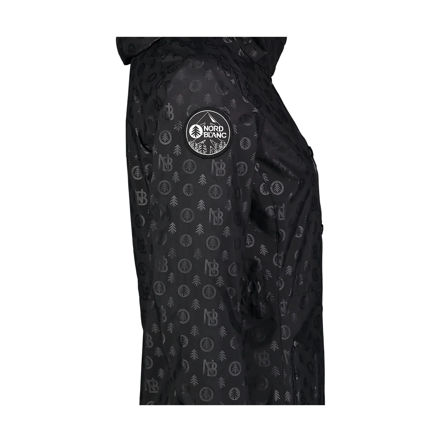 Waterproof light parka women's - GUTS black-4