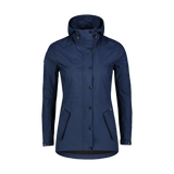 Waterproof light parka women's - GUTS blue