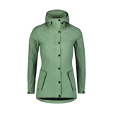 Waterproof light parka women's - GUTS green