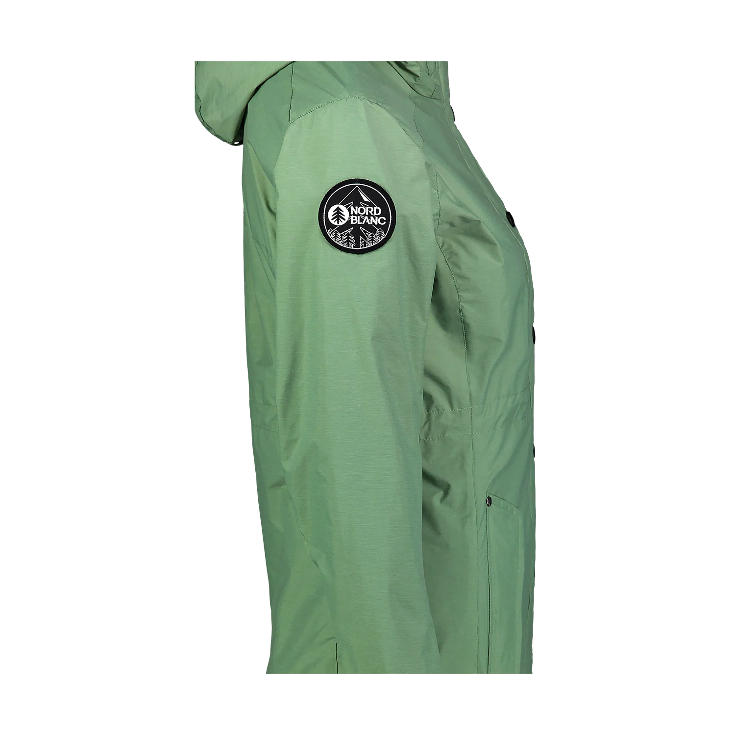 Waterproof light parka women's - GUTS green-7
