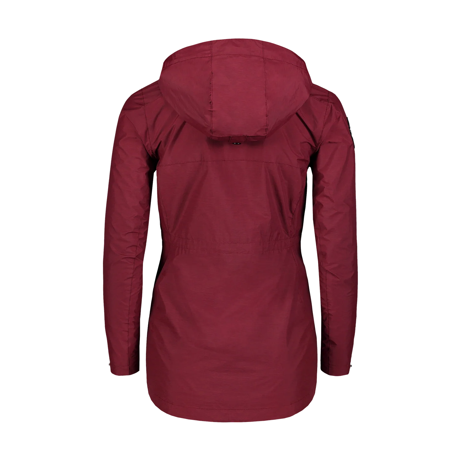 Waterproof light parka women's - GUTS wine red-6