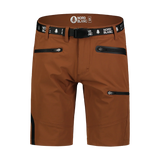 Outdoor kratke hlače moške - ZIPPED rjave