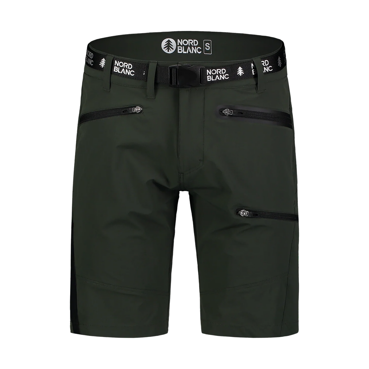 Outdoor kratke hlače moške - ZIPPED rumenkasto rjave-1