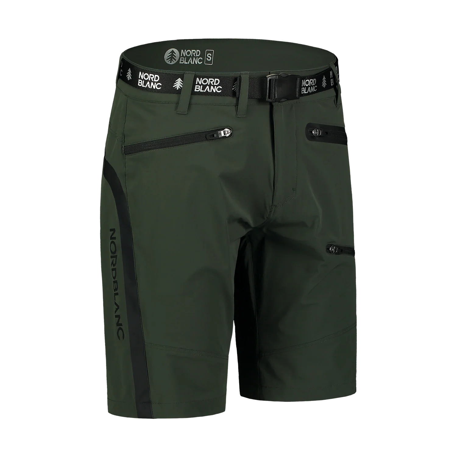 Outdoor kratke hlače moške - ZIPPED rumenkasto rjave-3