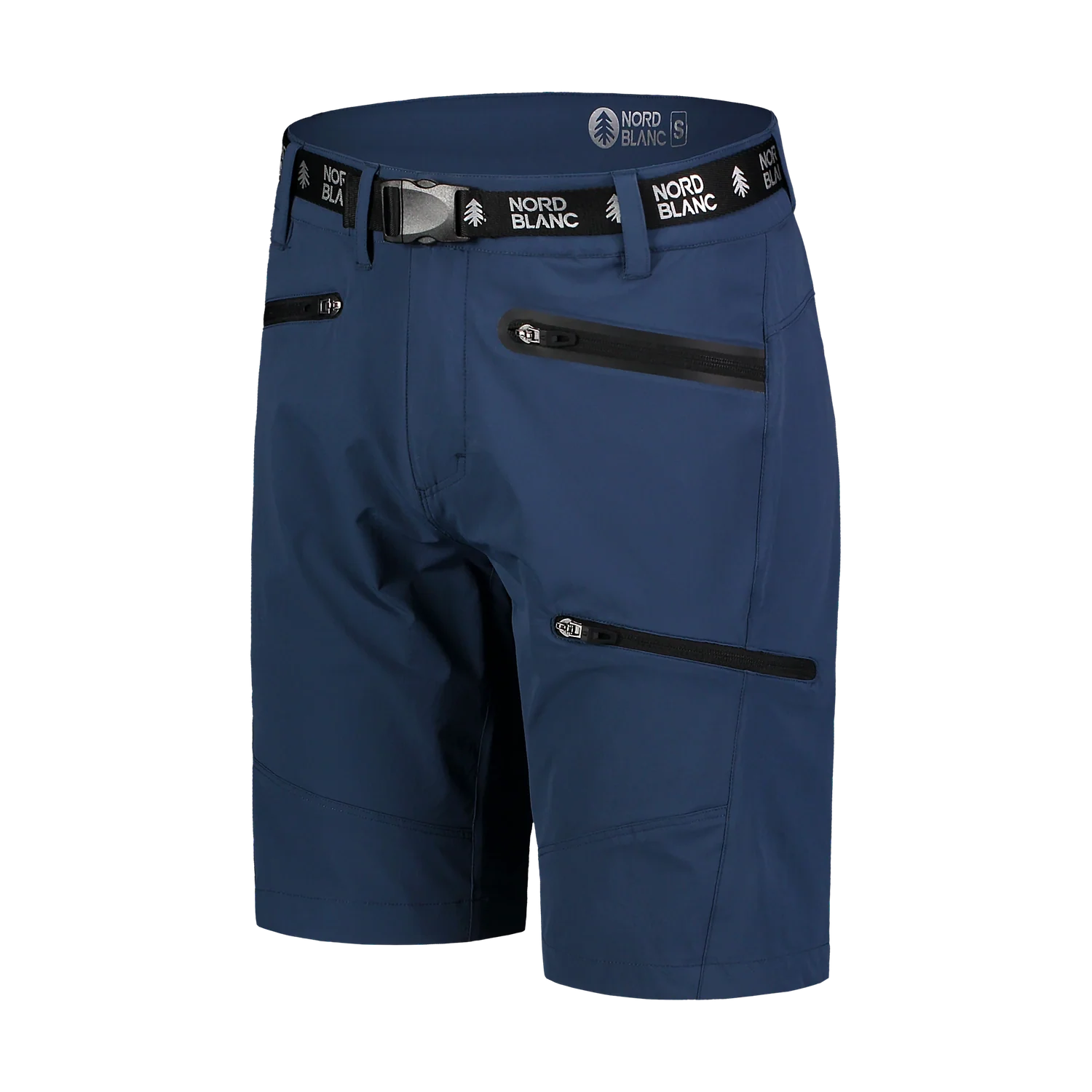 Outdoor- shorts Herren - ZIPPED blau-2