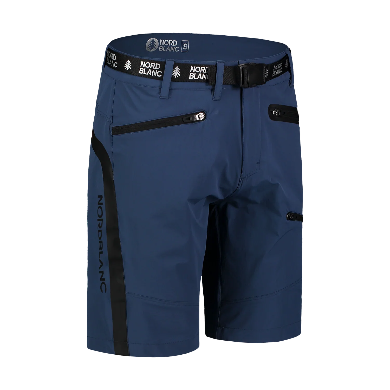 Outdoor- shorts Herren - ZIPPED blau-3