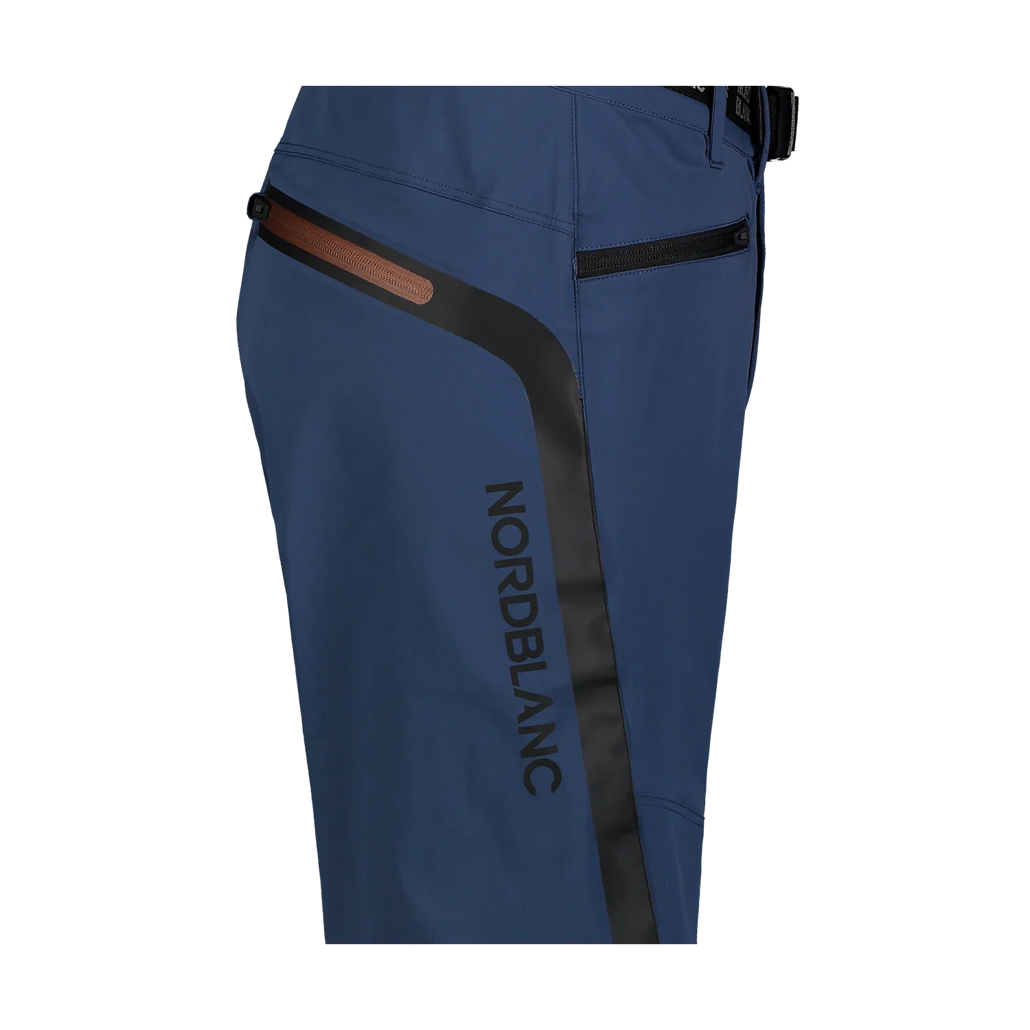 Outdoor- shorts Herren - ZIPPED blau-5