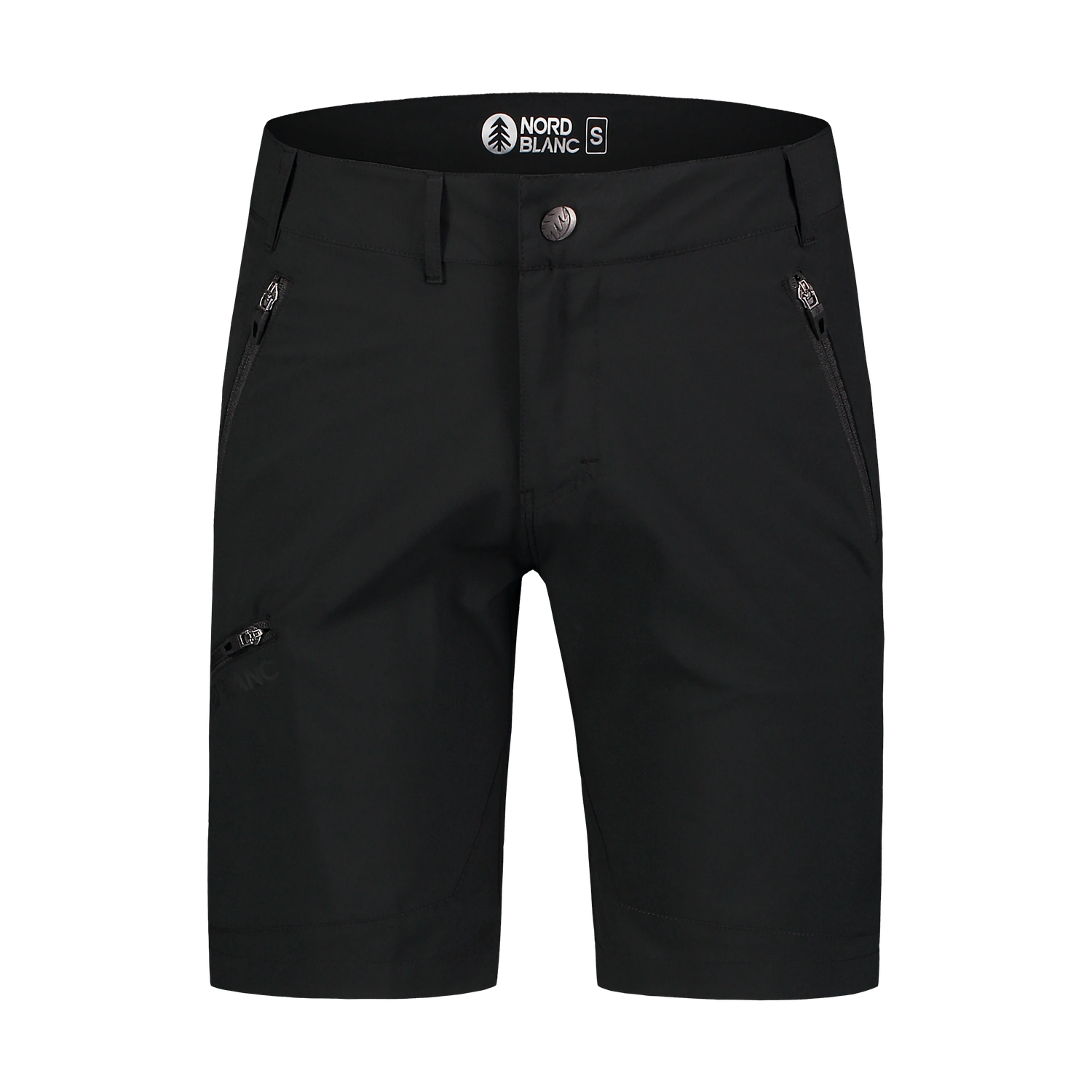 Lehké outdoorové kraťasy pánské - BACK černé-1