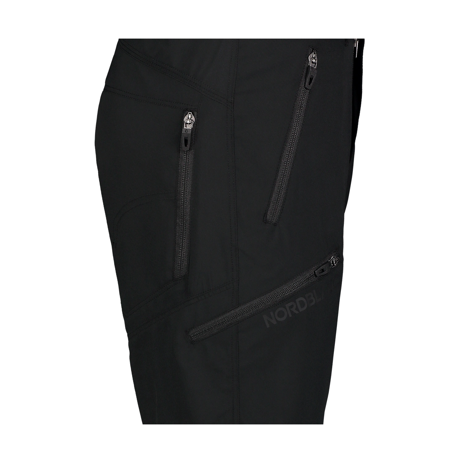 Lehké outdoorové kraťasy pánské - BACK černé-5