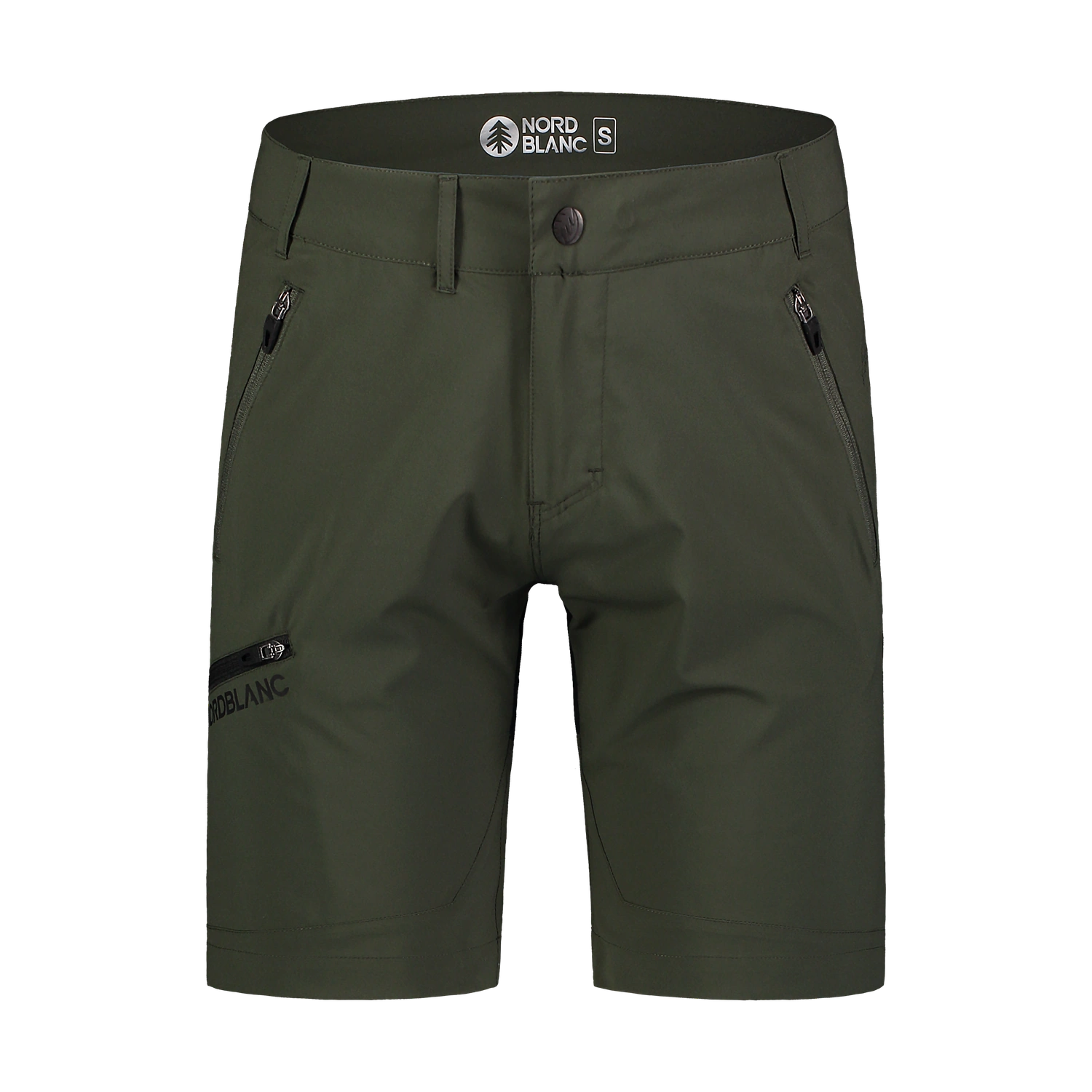 Light outdoor shorts men's - BACK khaki-1