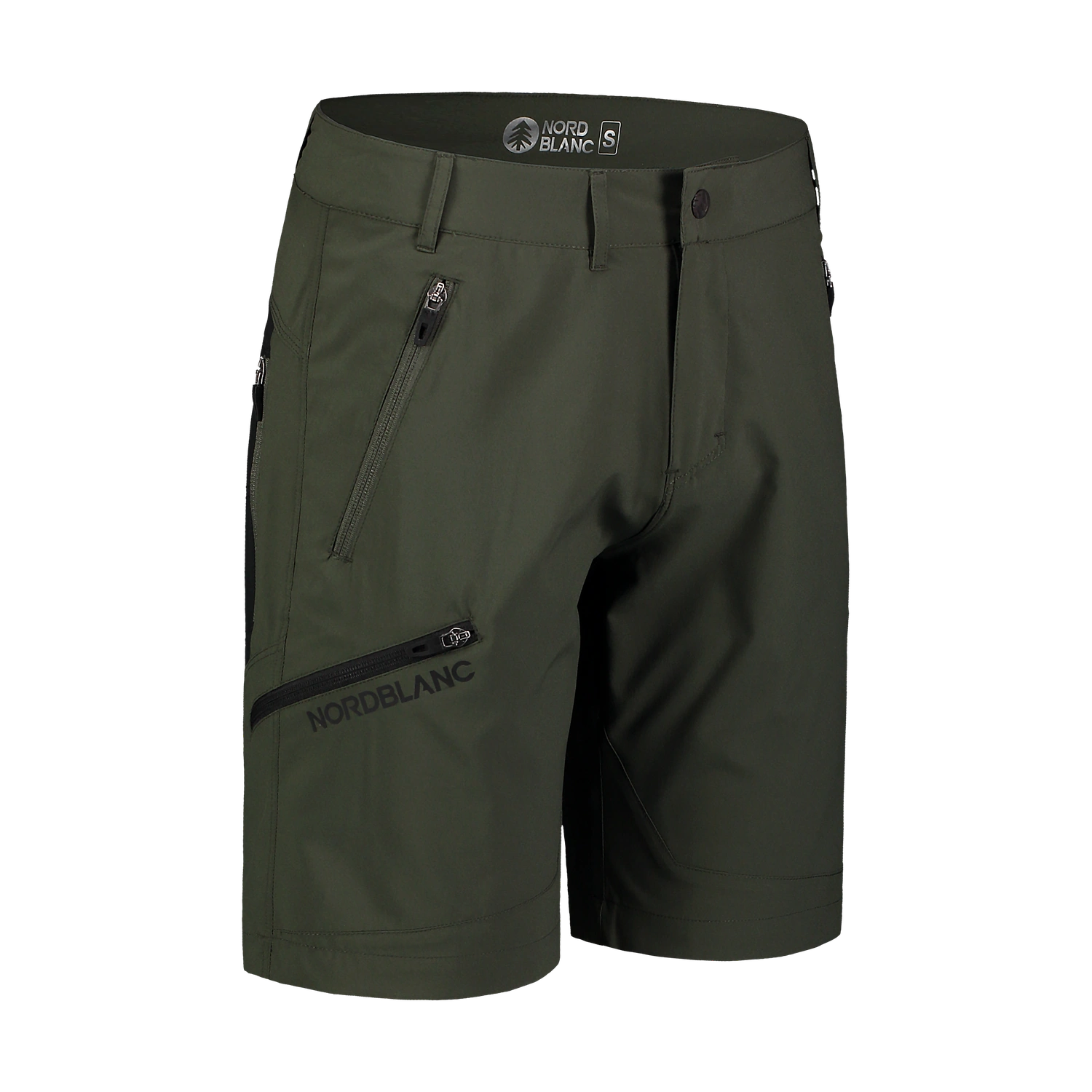 Light outdoor shorts men's - BACK khaki-3