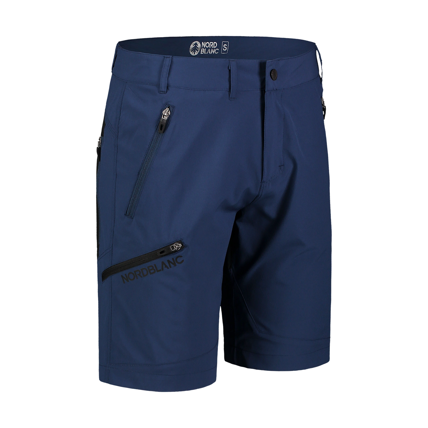 Könnyű outdoor rövidnadrág férfi - BACK kék-3