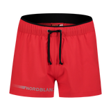 Jogging shorts men's - FIGHTER red