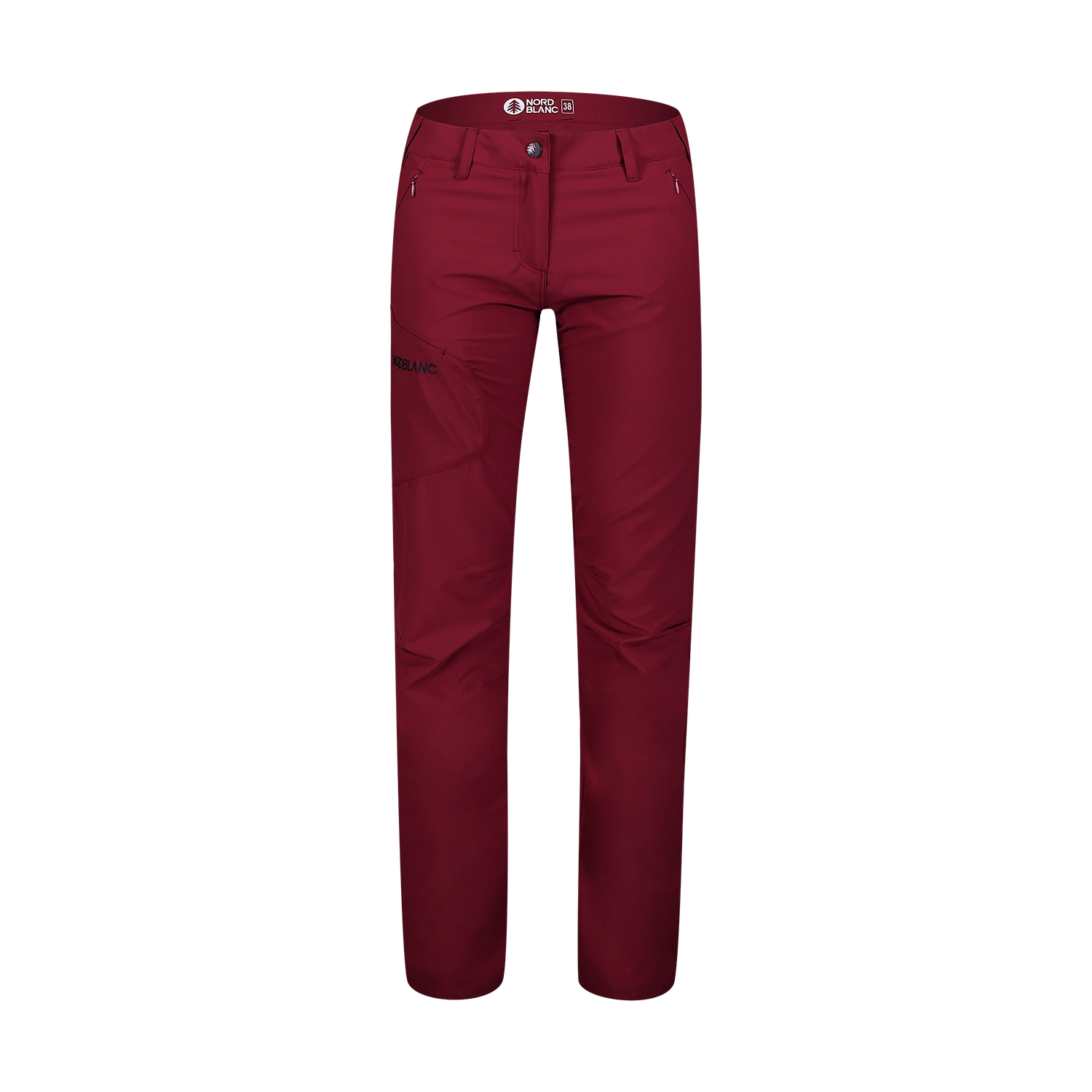 Leichte- Outdoorhose Damen - PETAL weinrot-1