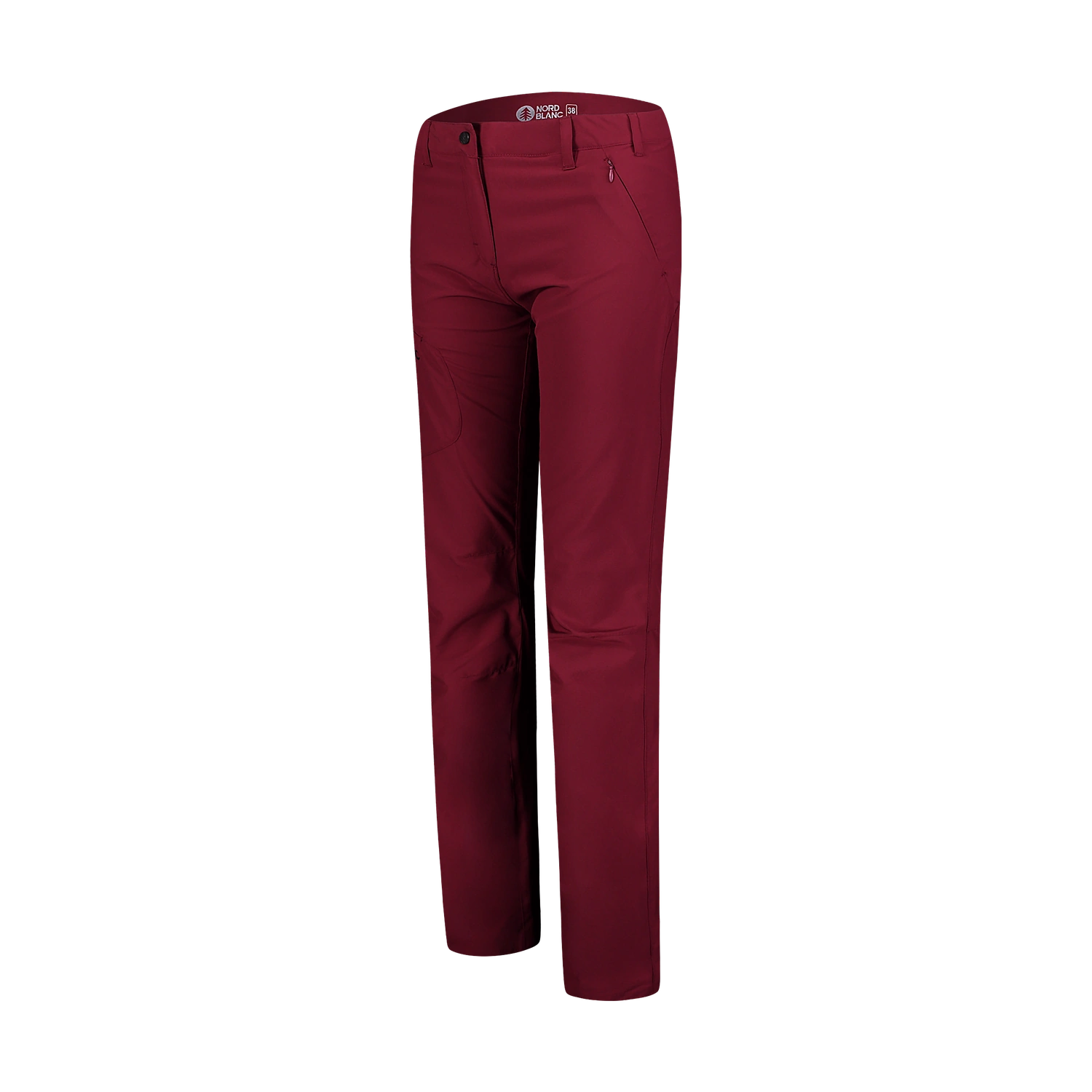 Leichte- Outdoorhose Damen - PETAL weinrot-2