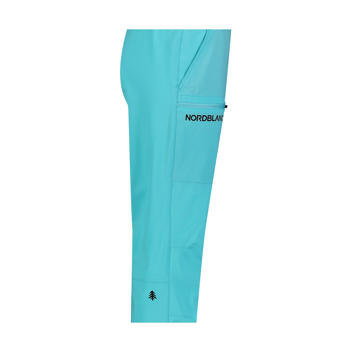 Lehké outdoorové kalhoty dámské - SPORTSWOMAN modré-5