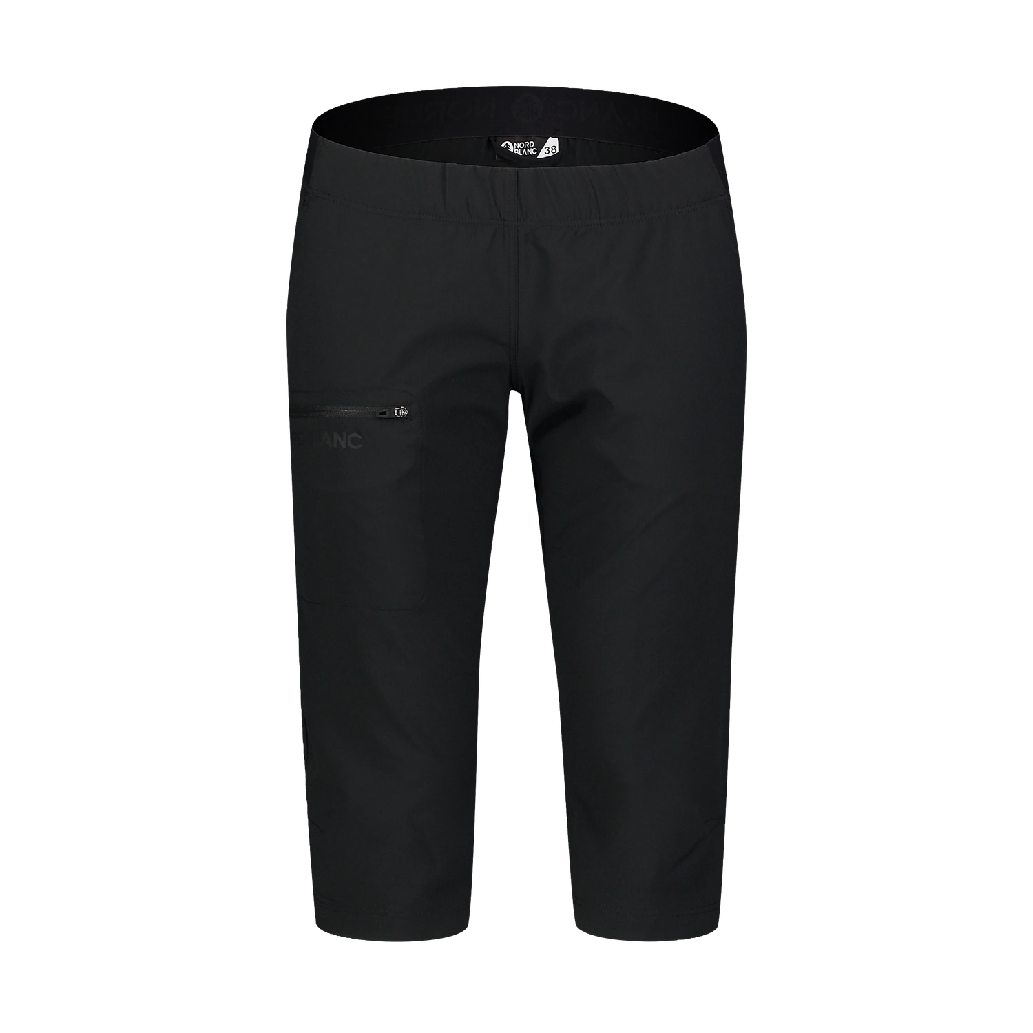 Pantaloni scurți ușori outdoor pentru femei - ALLEVIATE negri-1