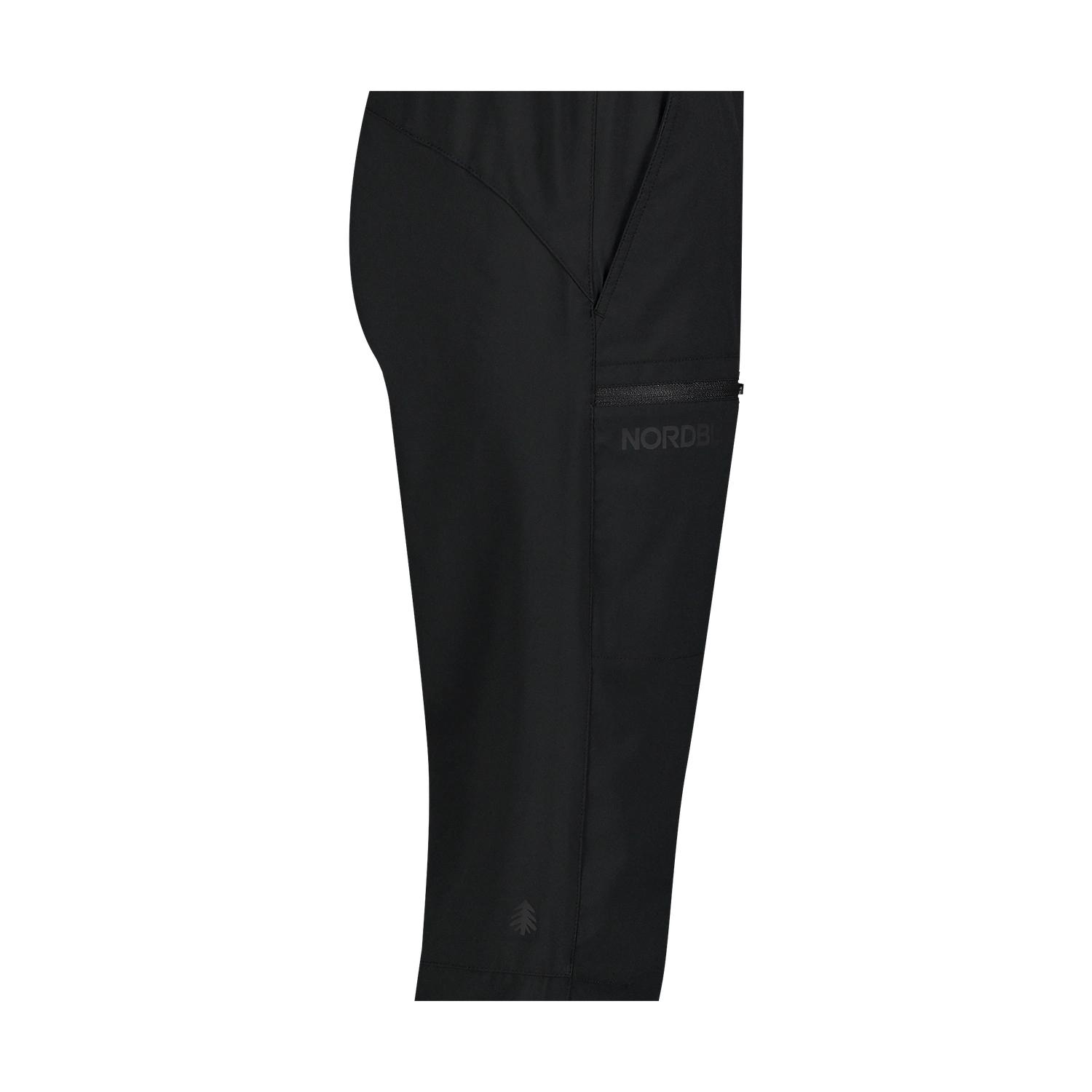 Pantaloni scurți ușori outdoor pentru femei - ALLEVIATE negri-5