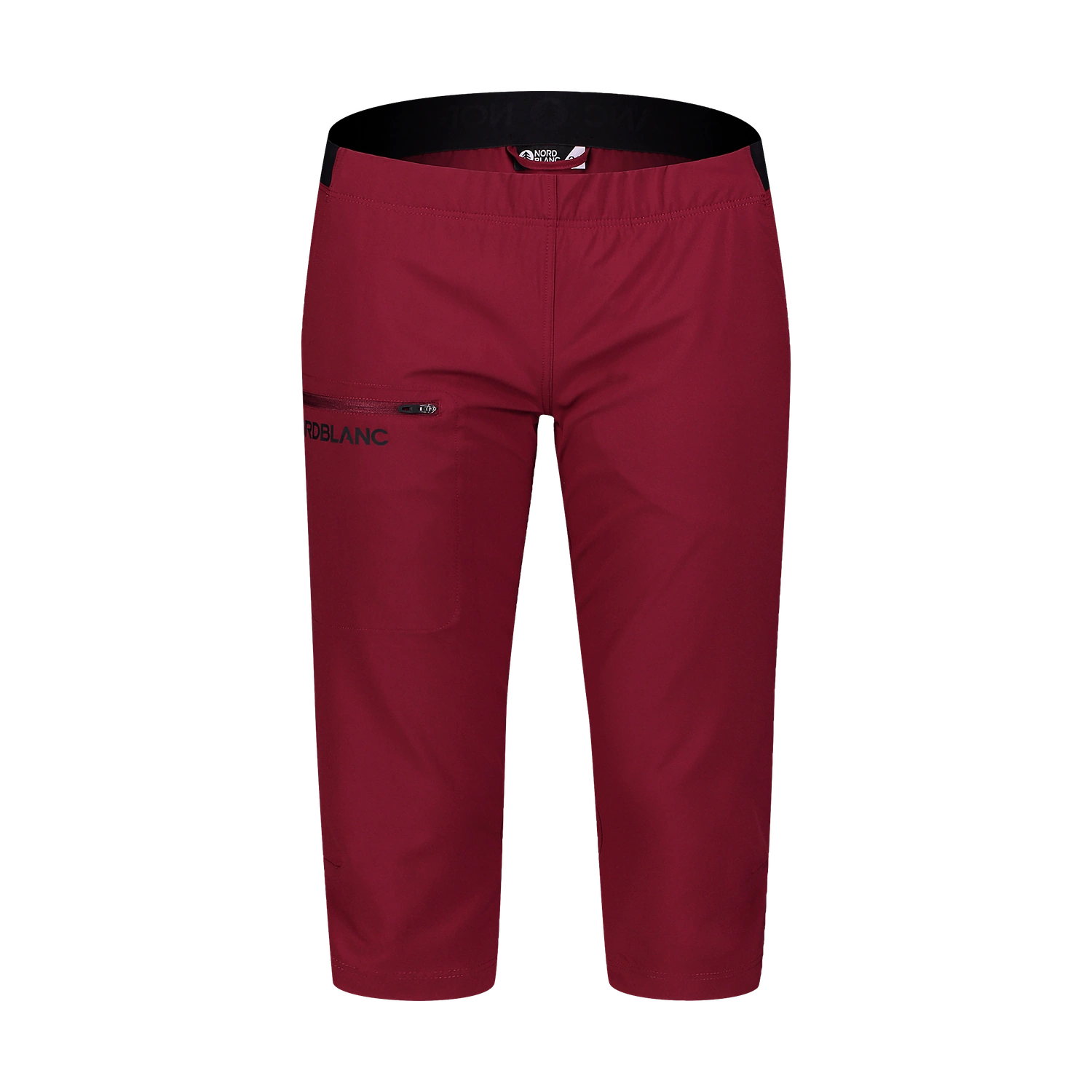 Light outdoor shorts women's - ALLEVIATE wine red