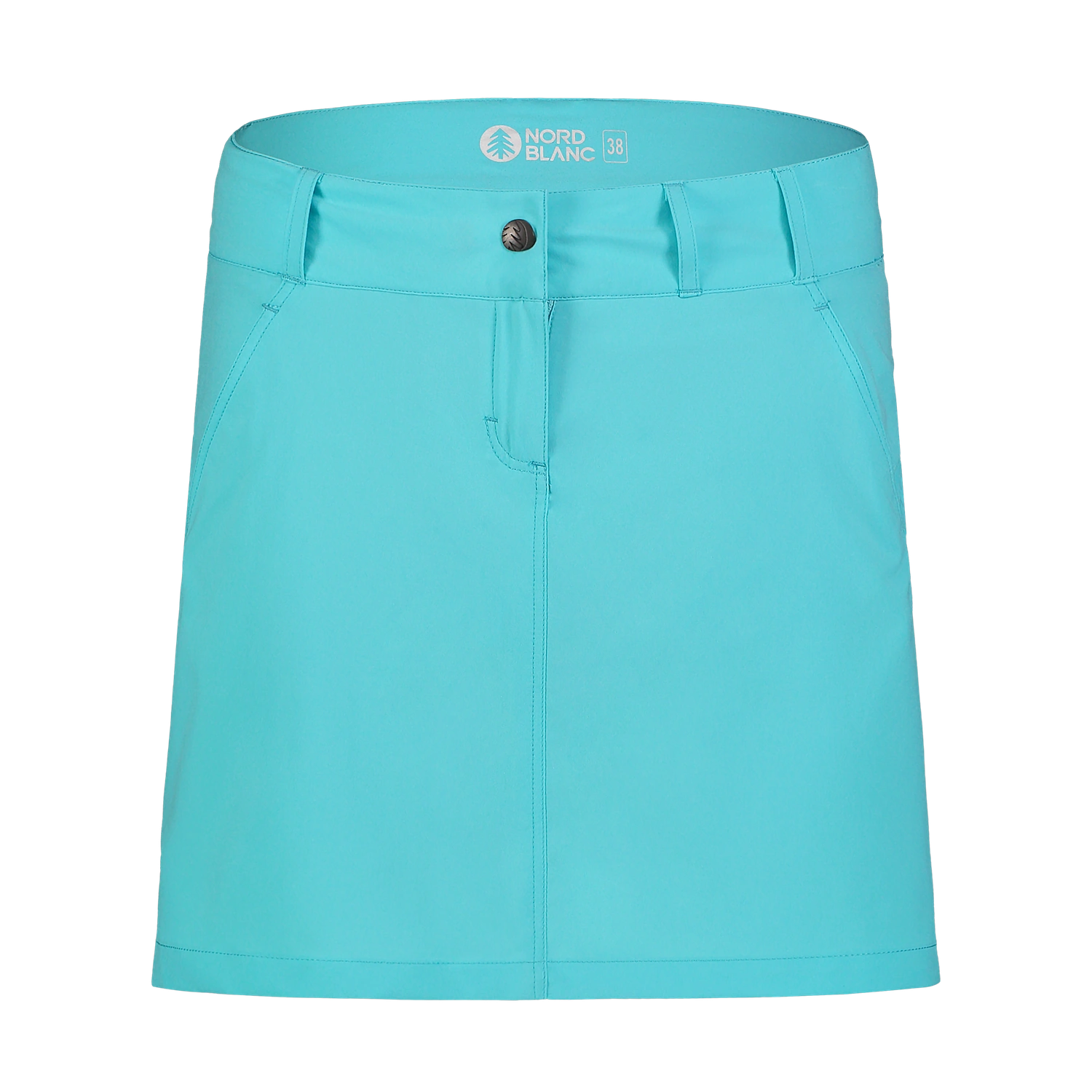 Outdoor- skort Damen - HAZY blau