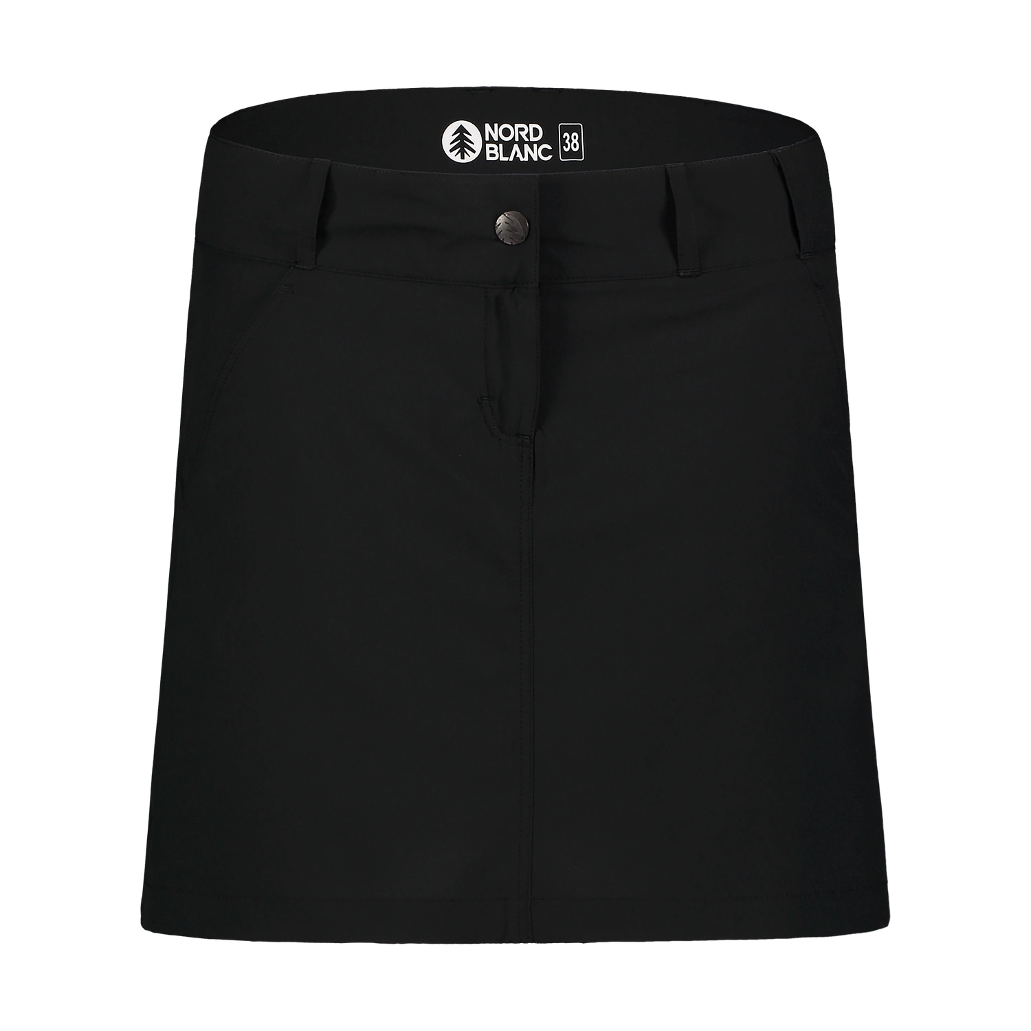 Outdoor- skort Damen - HAZY schwarz