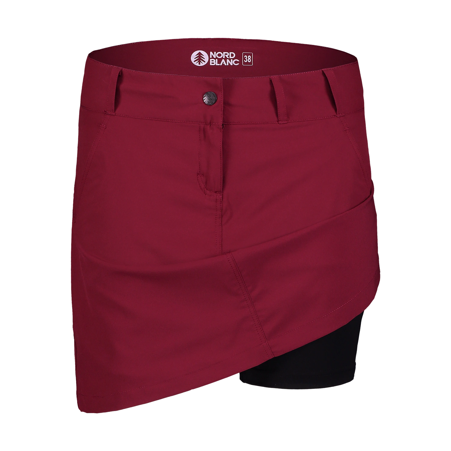 Outdoor skorts women's - HAZY wine red-5