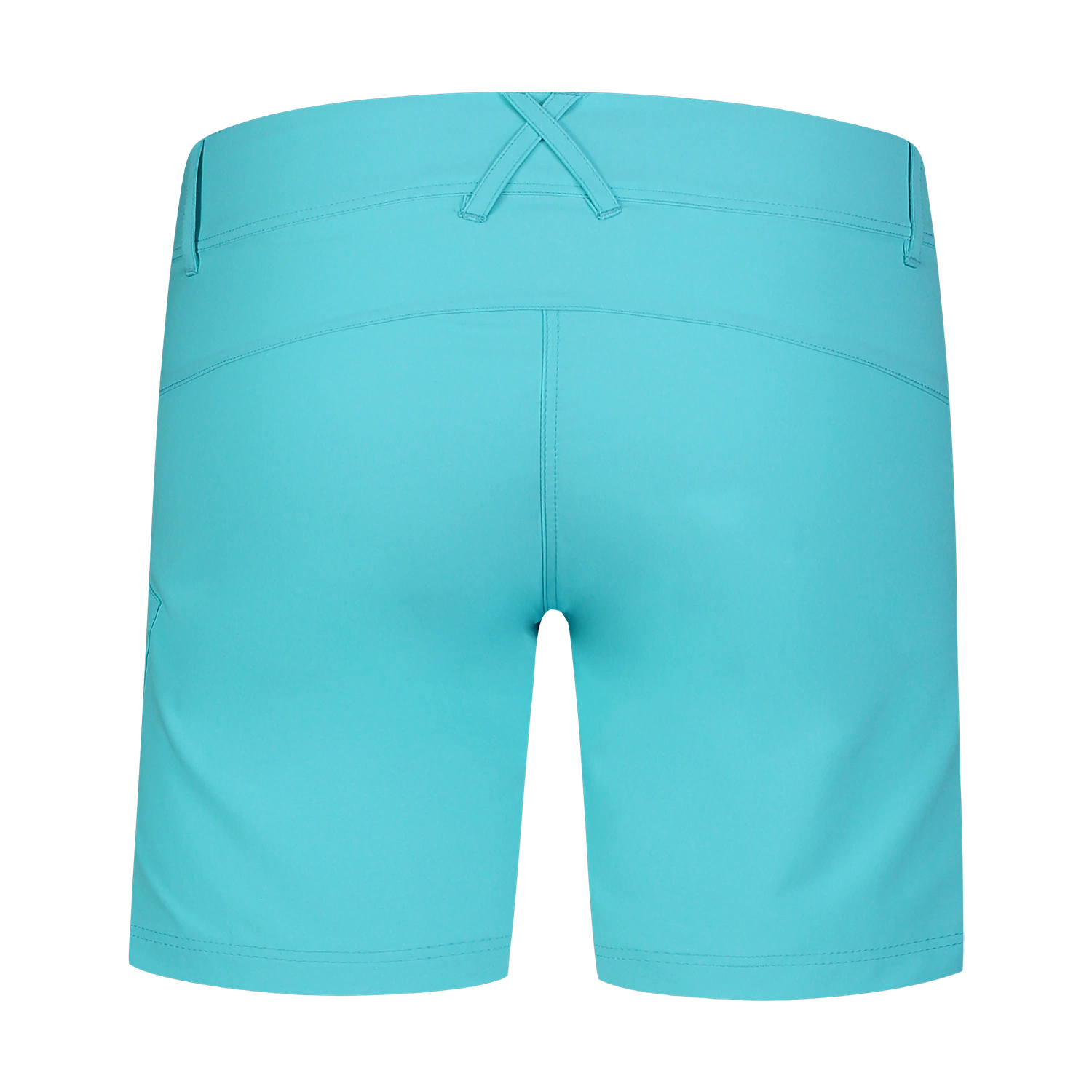 Light outdoor shorts women's - MOSS blue-4