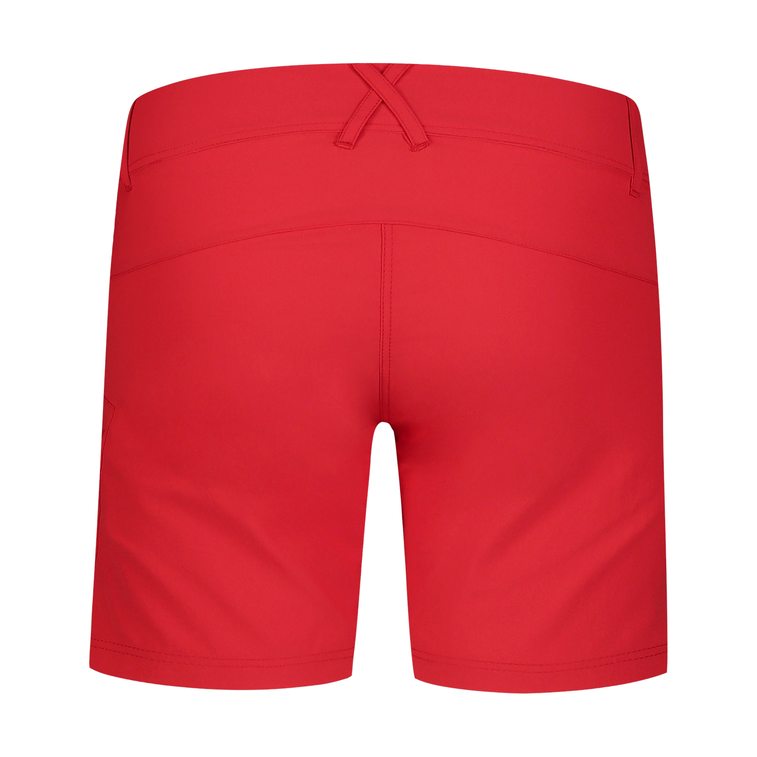 Light outdoor shorts women's - MOSS red-4