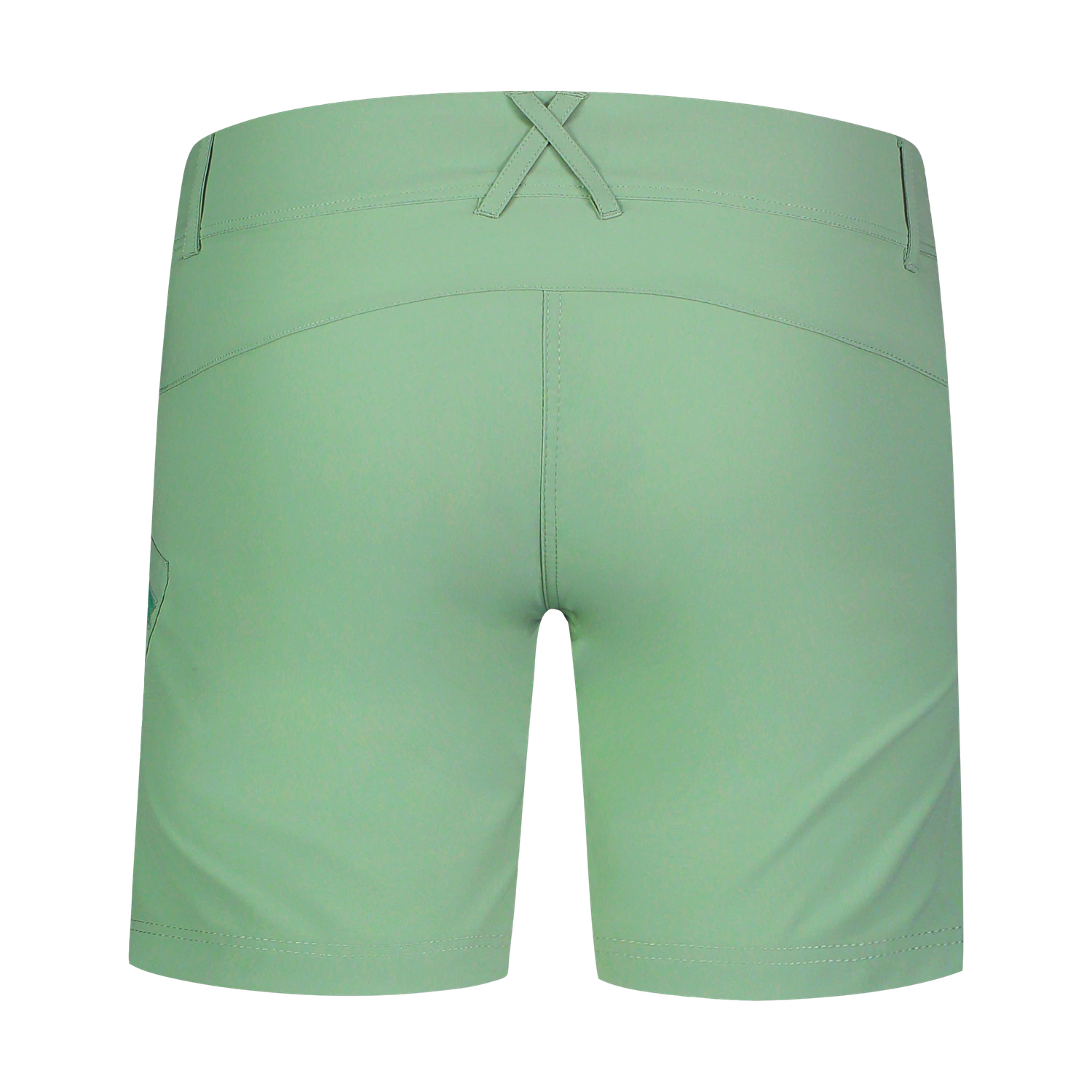 Pantaloni scurți ușori outdoor pentru femei - MOSS verzi-4