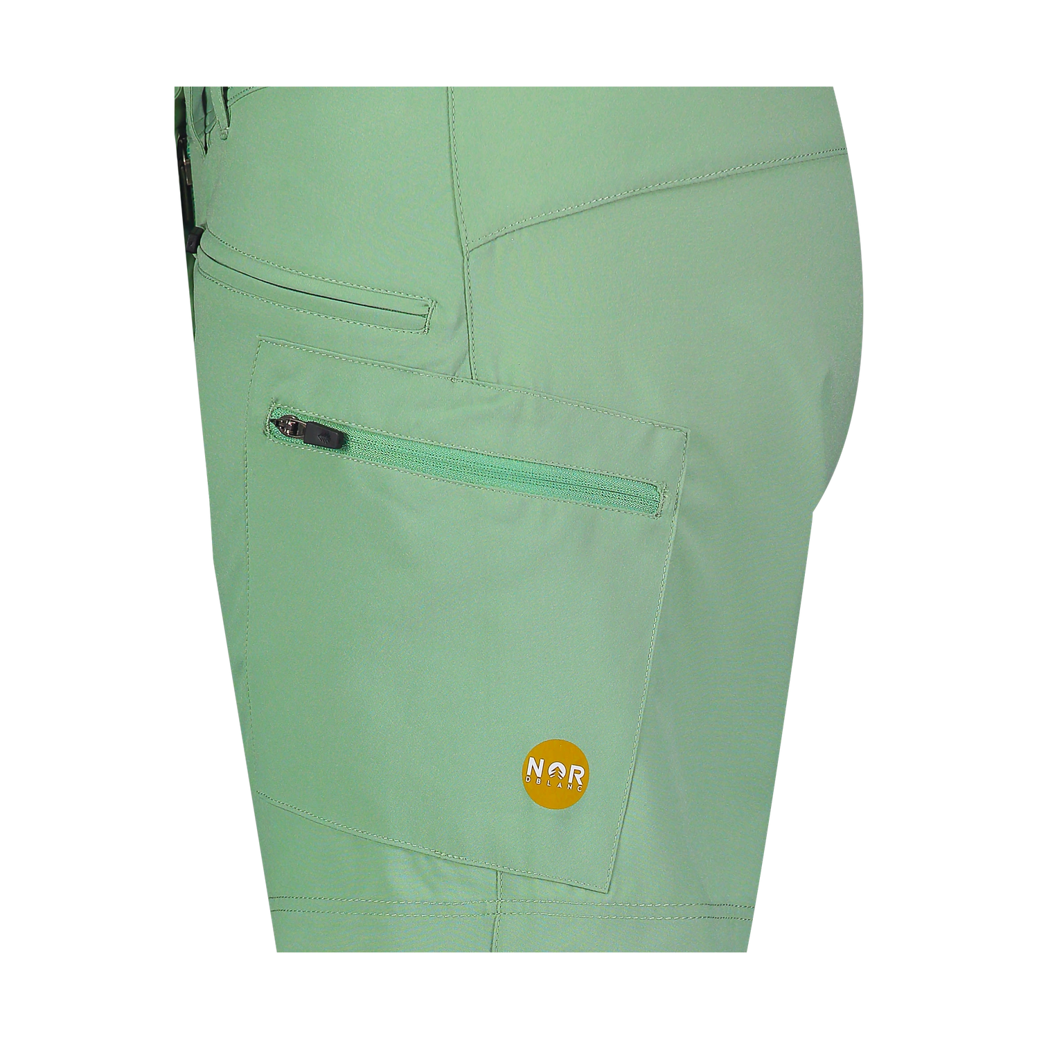 Pantaloni scurți ușori outdoor pentru femei - MOSS verzi-5